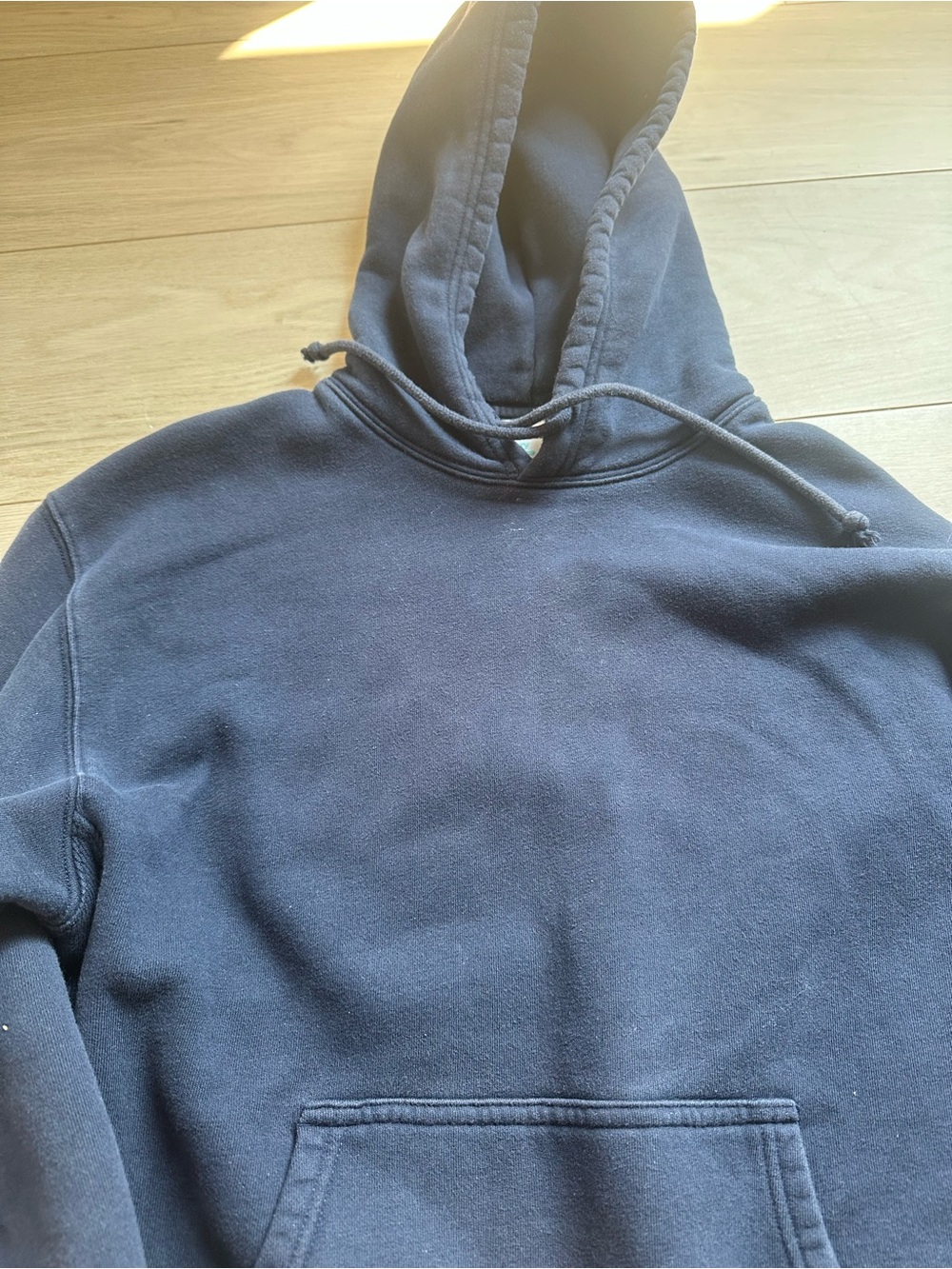 TNA Navy Blue Pullover Hoodie - Picture 3 of 5